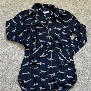 Equipment Airplane Button Down Shirt